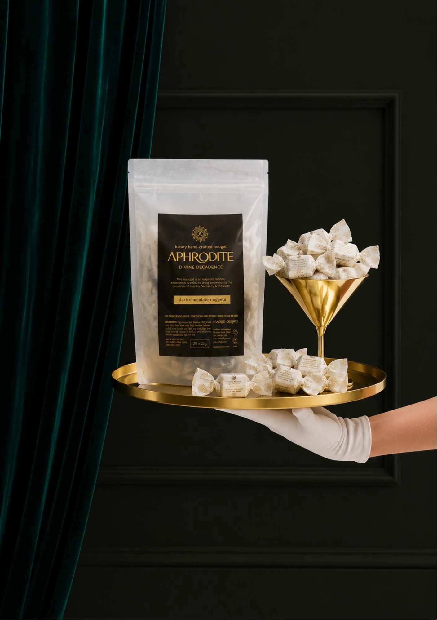 Dark Chocolate Nougat